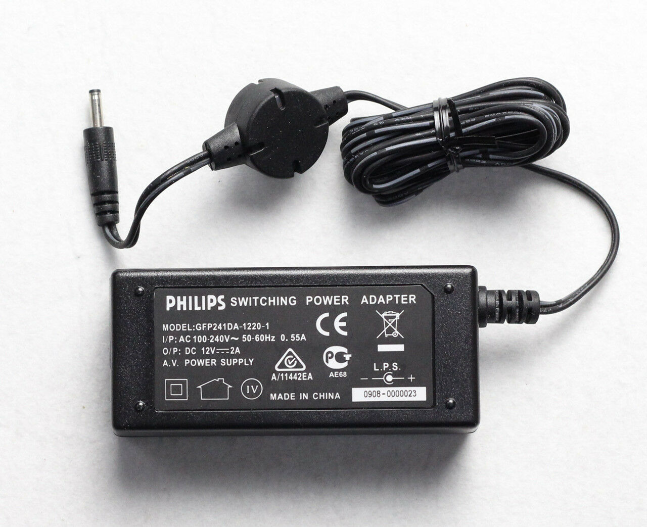 *Brand NEW* PHILIPS GFP241DA-1220-1 12V 2A Switching Power Supply AC Adapter